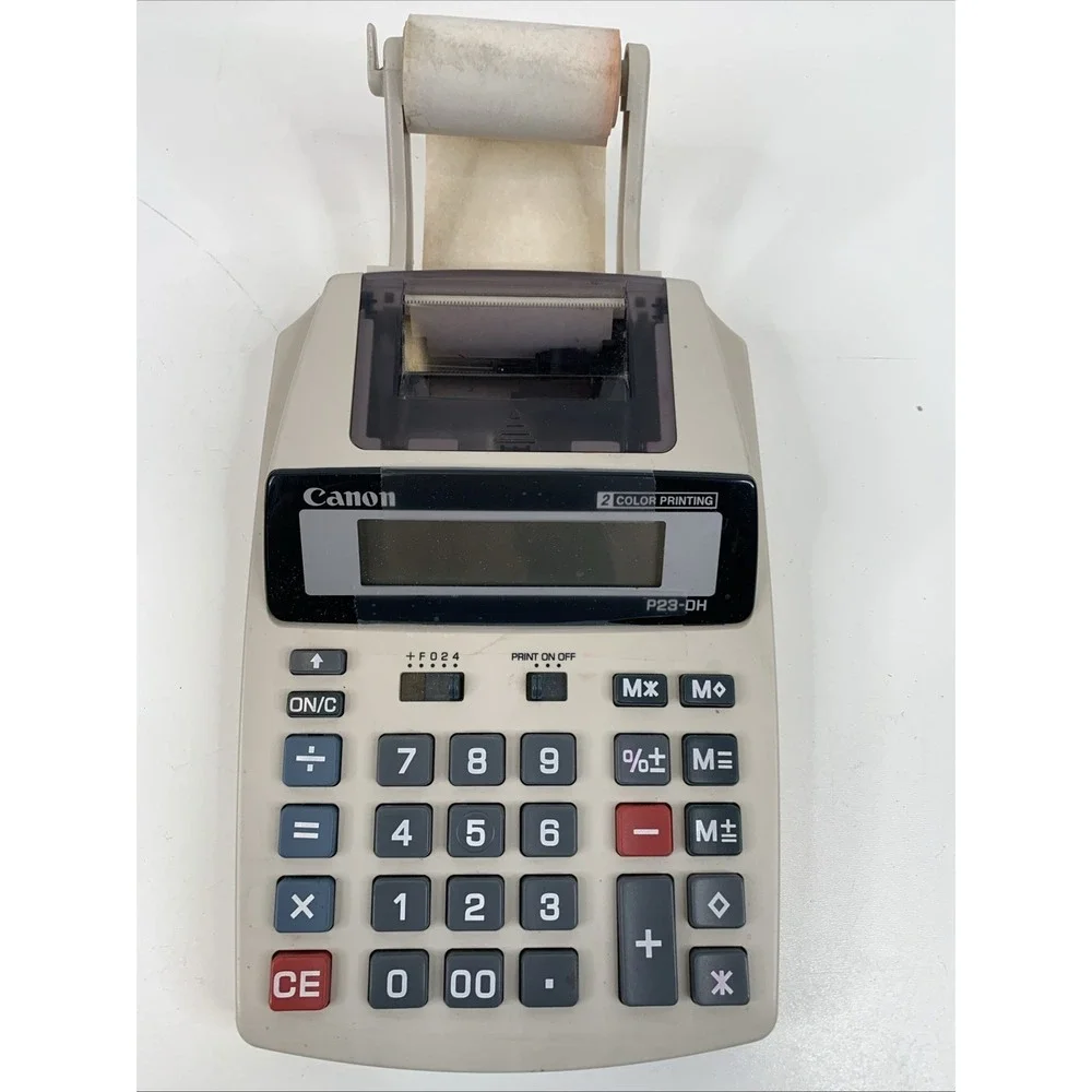Canon P23-DH‎  Desktop 2 Color Printing Calculator